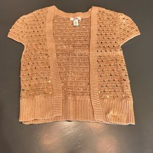 🛍Hurley Surfer Girl Sequined Cardigan Sweater